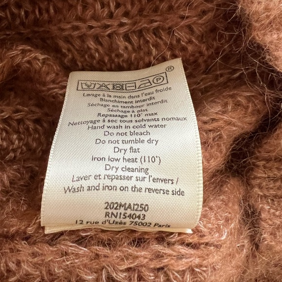 Sézane Marius Jumper in Mottled Camel - Picture 6 of 9